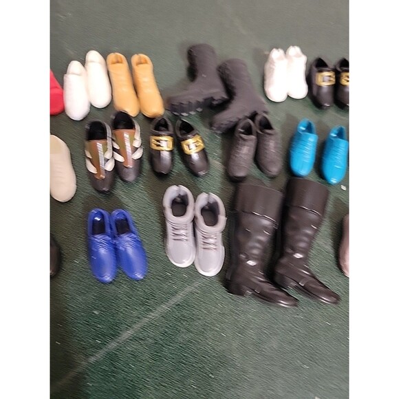 Huge lot Ken Fashion Dolls replacement shoes Boots tennis mixed 25 pair - Picture 7 of 11